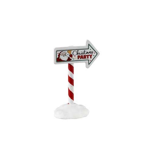 CHRISTMAS PARTY SIGN | Christmas Village Shop