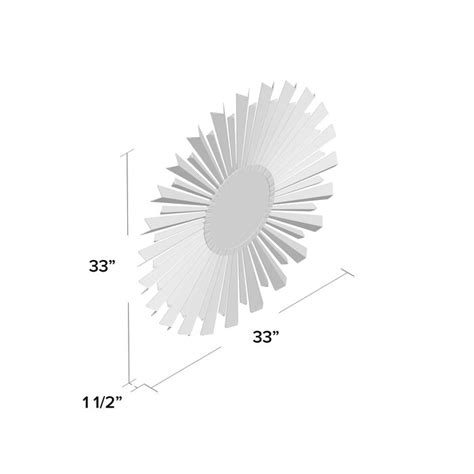 Mercer Wald Sunburst Metal Wall Mirror Reviews Wayfair