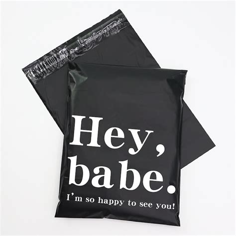 1000 Matte Black Custom Poly Mailers Adhesive Self Sealing Etsy