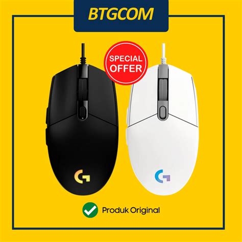 MOUSE GAMING LOGITECH G102 LIGHTSYNC BLACK – BTGCOM