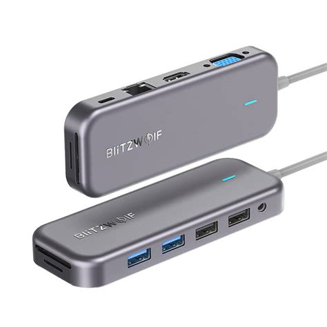 Adapter 11in1 Blitzwolf BW TH8 Hub USB C MiStores Sk