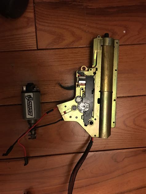 Sold Krytac Gearbox W Motor Hopup Airsoft