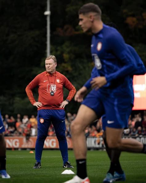 The Commanding Presence Of Ronald Koeman A Portrait