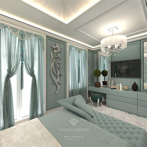 Современные идеи дизайна бирюзовой спальни | Фото 2015 | Luxurious ...