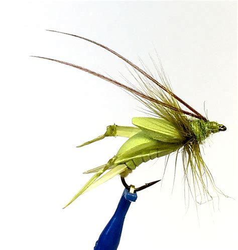 Grasshopper Fly Foam Hopper Pattern Terrestrial Dry Fly Etsy