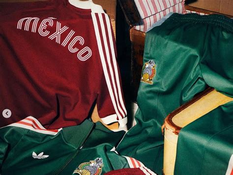 Lanza Adidas Colecci N De Playeras Retro De La Selecci N Mexicana