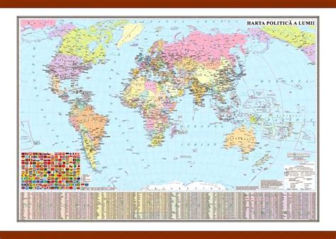 Harta Politica A Lumii • Edulab