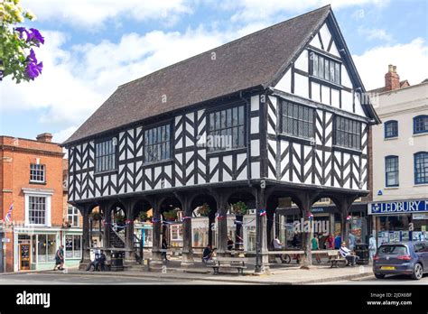 17th Century Market House Place Ancient Historic Timber Framed L Hi Res