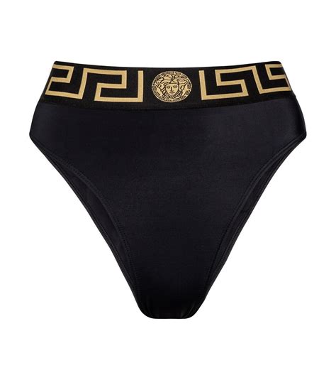 Versace Logo Bikini Bottoms Versace