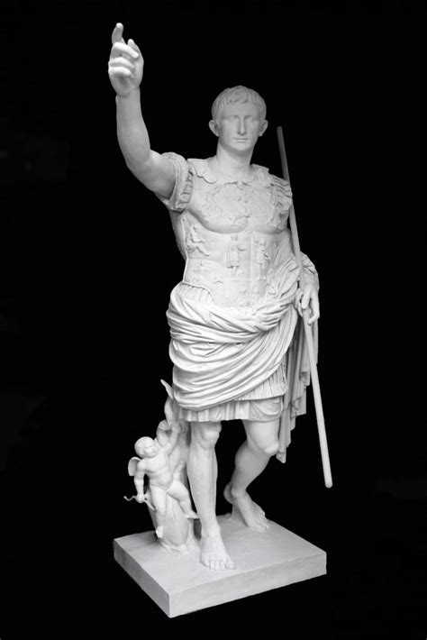 Statua Di Augusto Di Primaporta Musei Vaticani FeliceCalchi