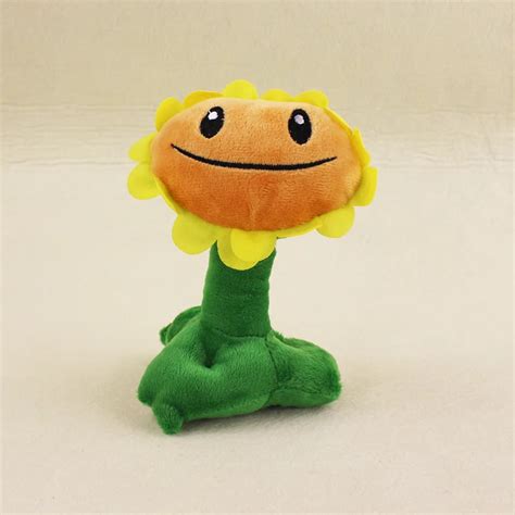 15cm Plants VS Zombies Soft Plush Toy Doll PVZ Sunflower Plush Sucker ...