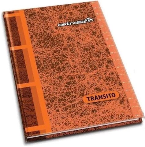 Libreta De Transito Estrella 96h Pasta Gruesa Meses Sin Intereses