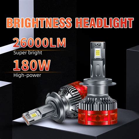 Auto Parts Lighting 180W Luces LED PARA Autos H4 H7 9004 9005 9007 9012