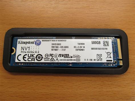 Обзор от покупателя на SSD диск KINGSTON M.2 2280 NV1 500 Гб PCI-E 3.0 ...