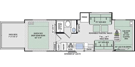 Thor Outlaw Gp Floor Plan Floorplans Click