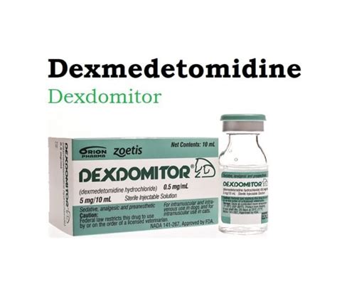 Dexmedetomidine Dexdomitor Uses Dose Side Effects