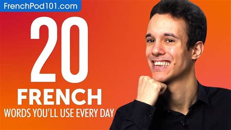 French Words You Ll Use Every Day Basic Vocabulary In