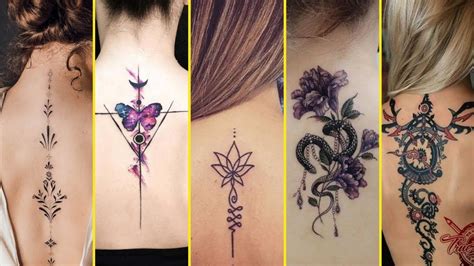 40 Sexy Spine Tattoo Designs For Girls 2024 Attractive Spine Tattoos