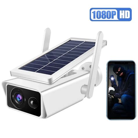 C Mara Solar IP De Vigilancia Inal Mbrica Para Exteriores Videoc Mara