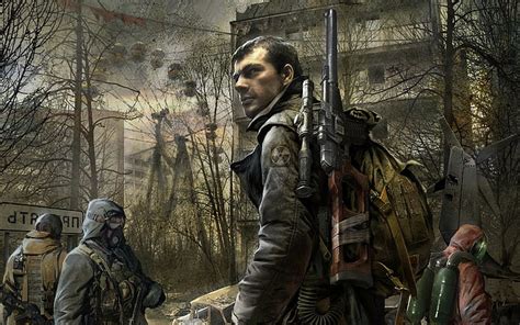 HD wallpaper: gray concrete building, Stalker Call Of Pripyat, Stalker ...