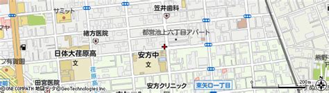 東京都大田区池上7丁目30 12の地図 住所一覧検索｜地図マピオン