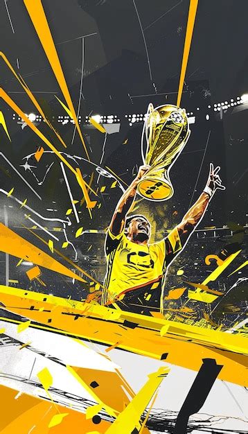 Premium Photo Borussia Dortmund Soccer Club Winning Champions League