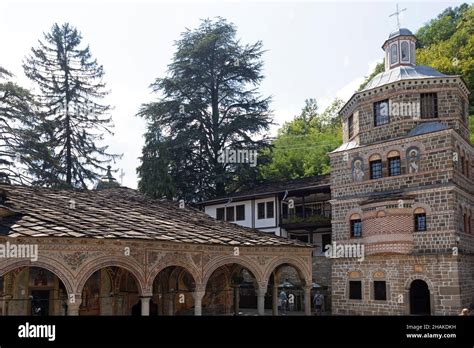 Oreshak Bulgaria August 31 2021 Medieval Troyan Monastery Of