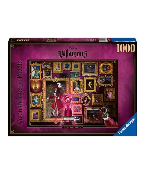 Disney Villainous Captain Hook 1 000 Piece Puzzle