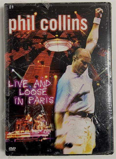 Phil Collins Live And Loose In Paris New Sealed Dvd Out Of Print