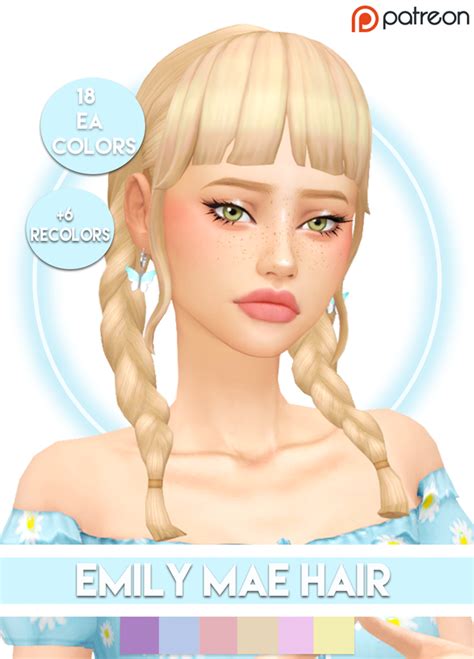 EMILY MAE HAIR NEW PASTEL SWEET PALETTE Lady Simmer In 2024