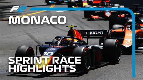 F Sprint Race Highlights Monaco Grand Prix Youtube