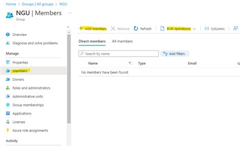 User and Group management in Microsoft Entra