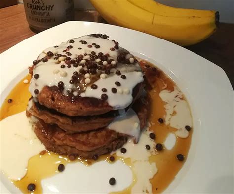 Gesunde Amerikanische Pfannkuchen Mit Banane Blog Malinca De