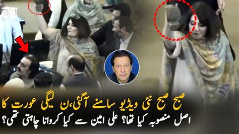 New Video Of Sobia Shahid Misbehaving With Ali Amin Gandapur KPK