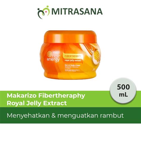 Jual Makarizo Hair Energy Fibertherapy Hair Scalp Creambath Royal