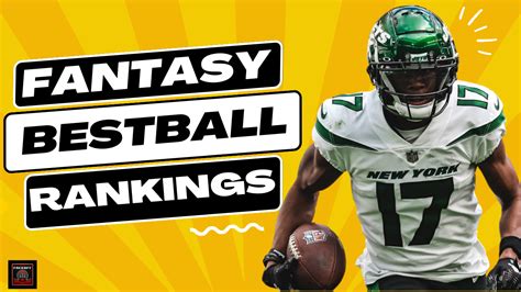 2023 Best Ball Fantasy Football Rankings - October 23, 2024