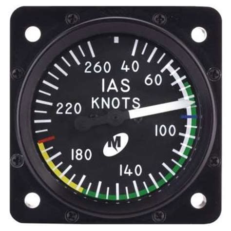 Mid Continent Instr Avionics Md Lighted Airspeed Indicator