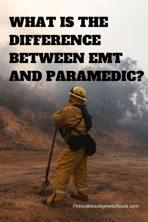 What Is The Difference Between Emt And Paramedic Career Paramedic