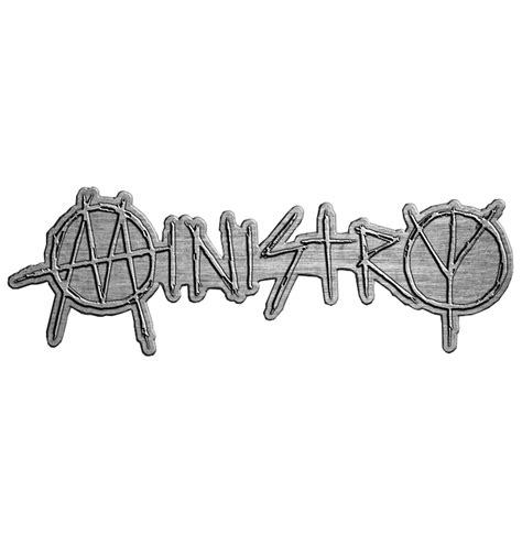 Ministry 'Logo' Metal Pin