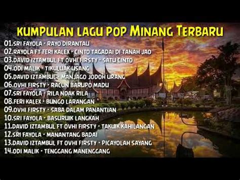 LAGU POP MINANG TERBARU 2020 - YouTube