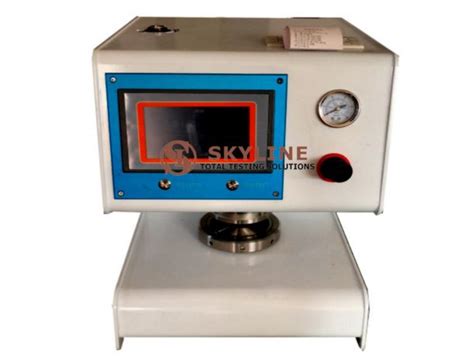 Automatic Burst Strength Testing Machine Dongguan Skyline Industrial Coltd