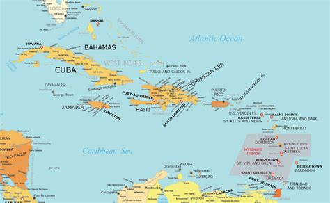 Leeward Islands Map Collection Gis Geography