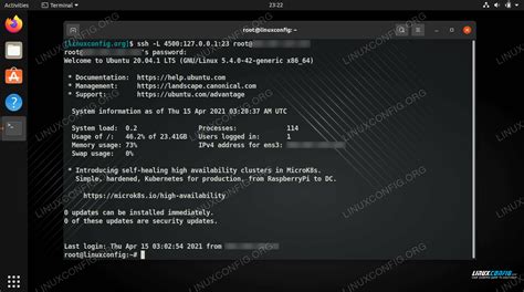 Enable SSH Port Forwarding On Linux LinuxConfig