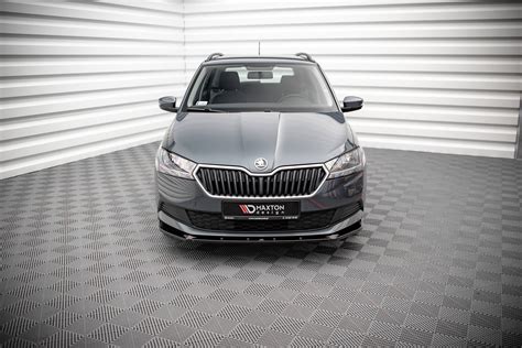 Front Splitter Skoda Fabia Mk3 Facelift Our Offer Skoda Fabia