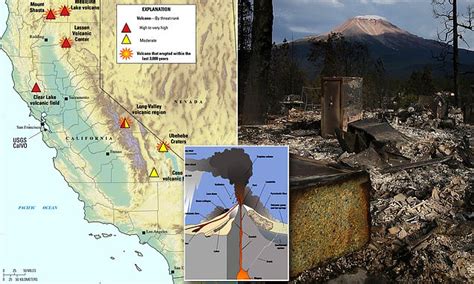 Worrying Usgs Report Warns Californias Seven Active Volcanoes Could