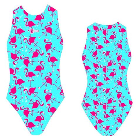 Bbosi Flamingo Womens Water Polo Suits Costume Waterpoloshop