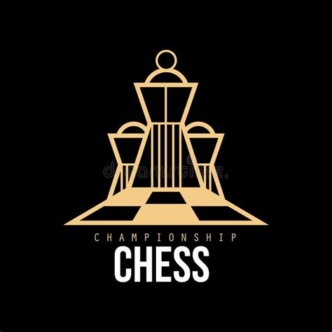 Chess Championship Logo, Design Element for Tournament, Chess Club ...