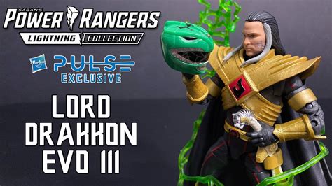 Lightning Collection Lord Drakkon Evo Iii Pulse Con Exclusive Youtube