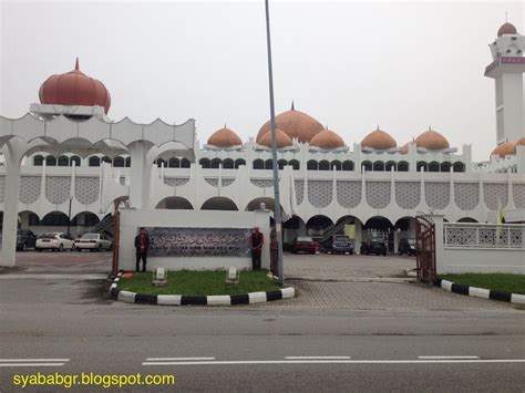 Baca Sambil Minum Kopi Masjid Sultan Idris Shah Ii Masjid Negeri Perak