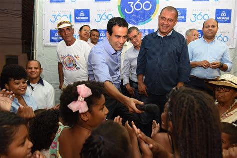 Jornal Correio Vice Prefeito Inaugura Pra A Na Comunidade Da Baixa Da